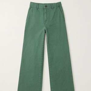 YFB Olive green green linen blend jogger pants